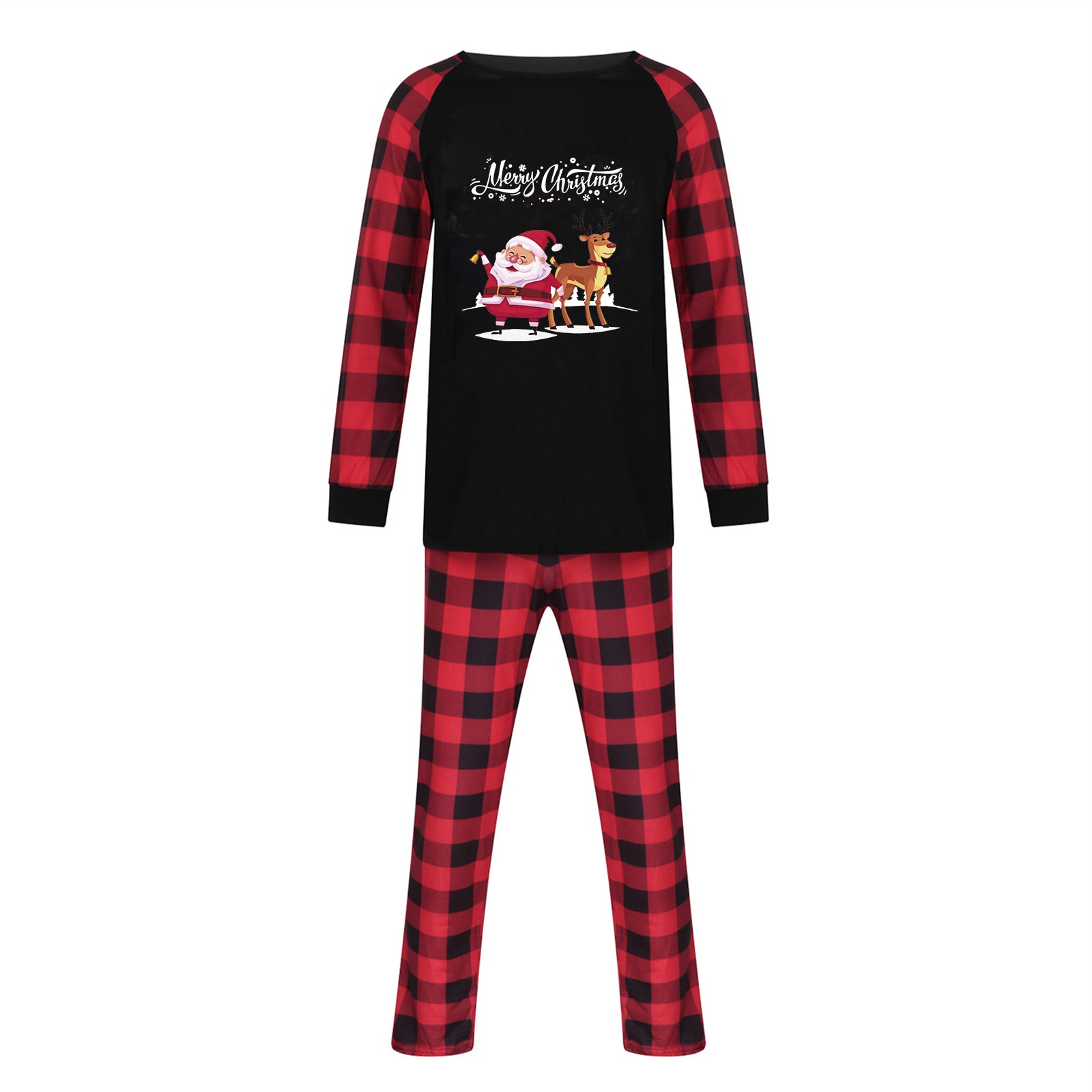 Christmas Parent-child Homewear Clothes Pajamas Suit