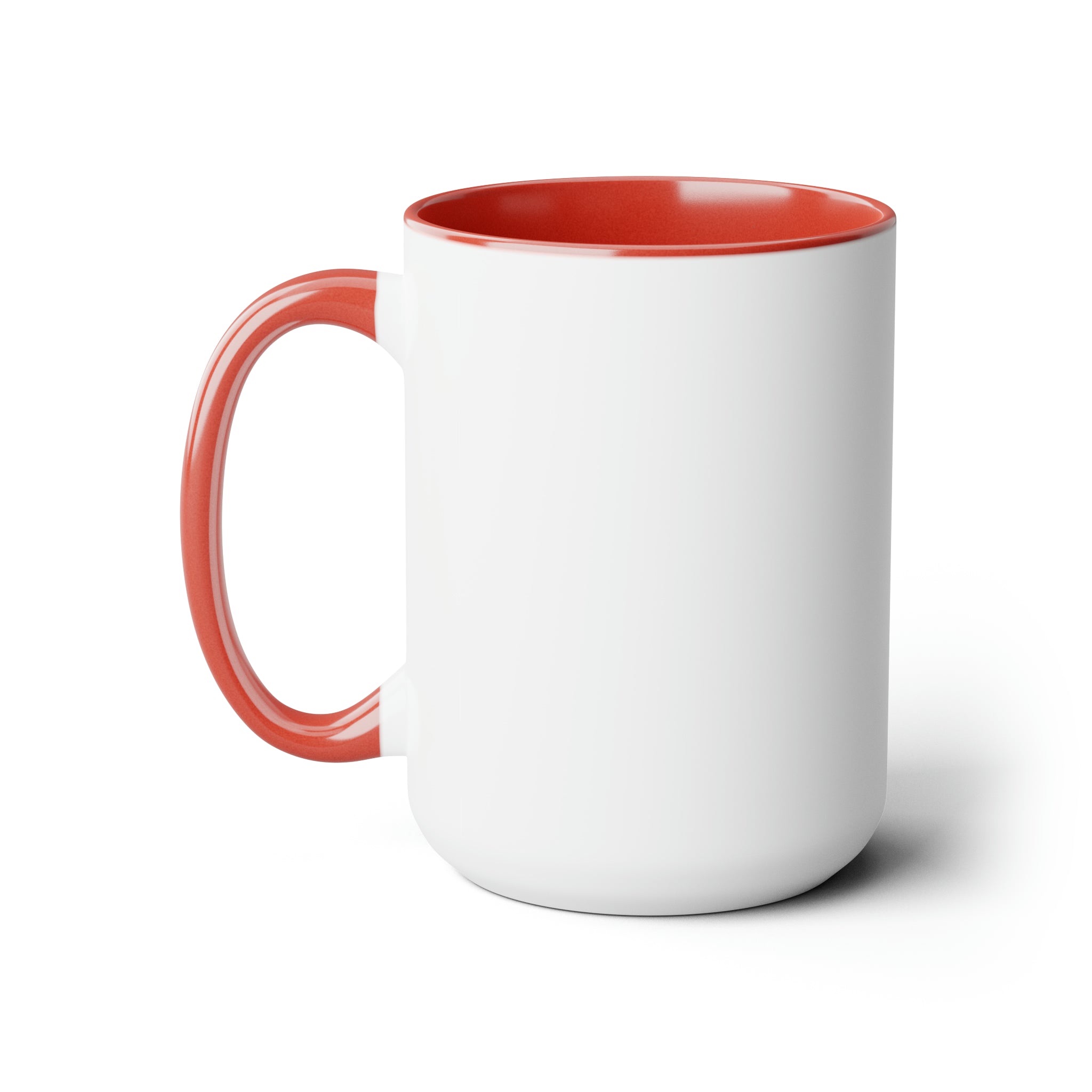 Two-Tone Coffee Mugs, 15oz, Be a Positive Image