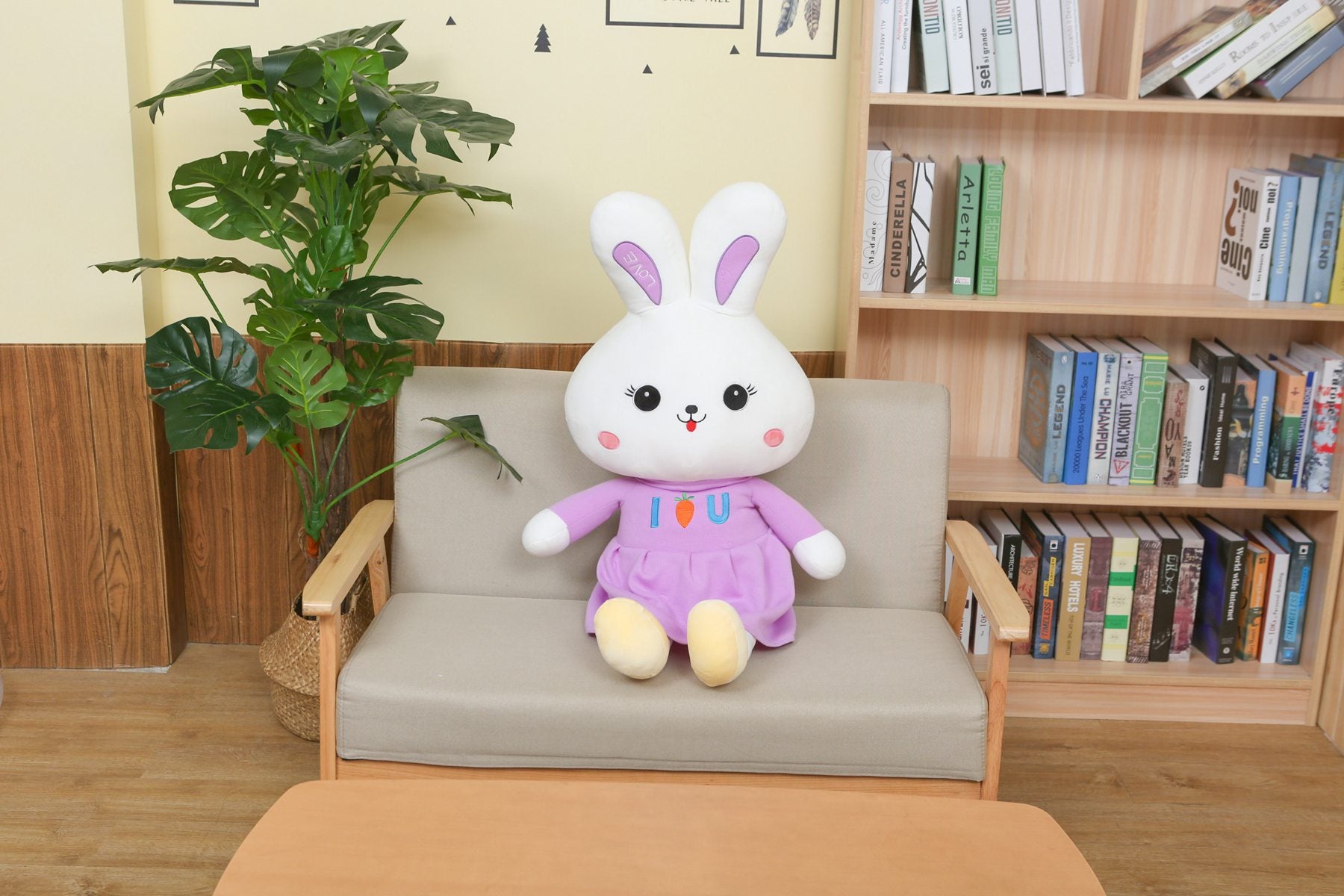 Bunny doll plush toy