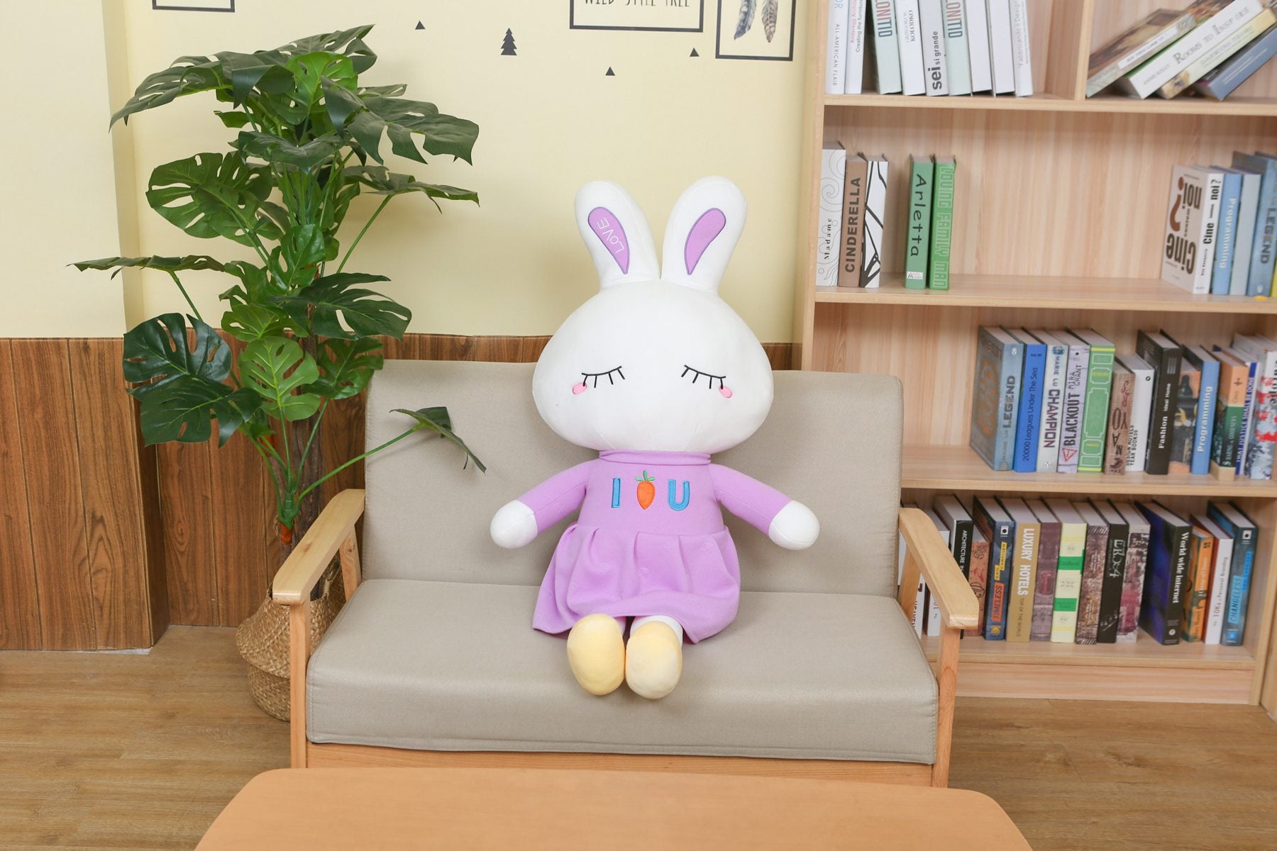 Bunny doll plush toy