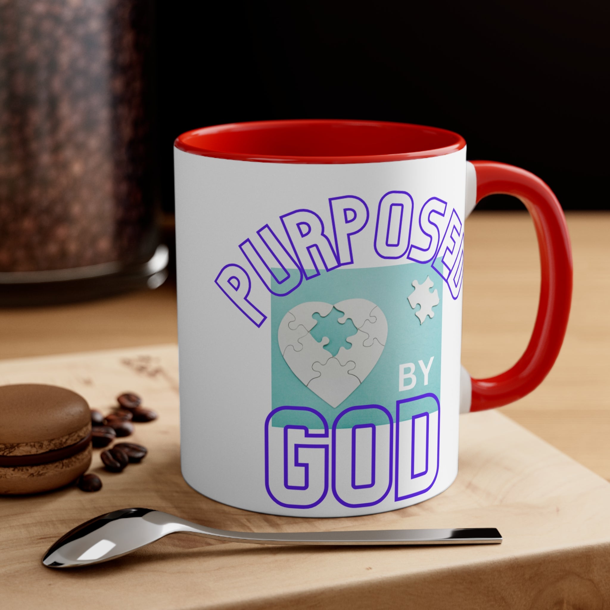 Purposed by God 2, Accent Coffee Mug, 11oz