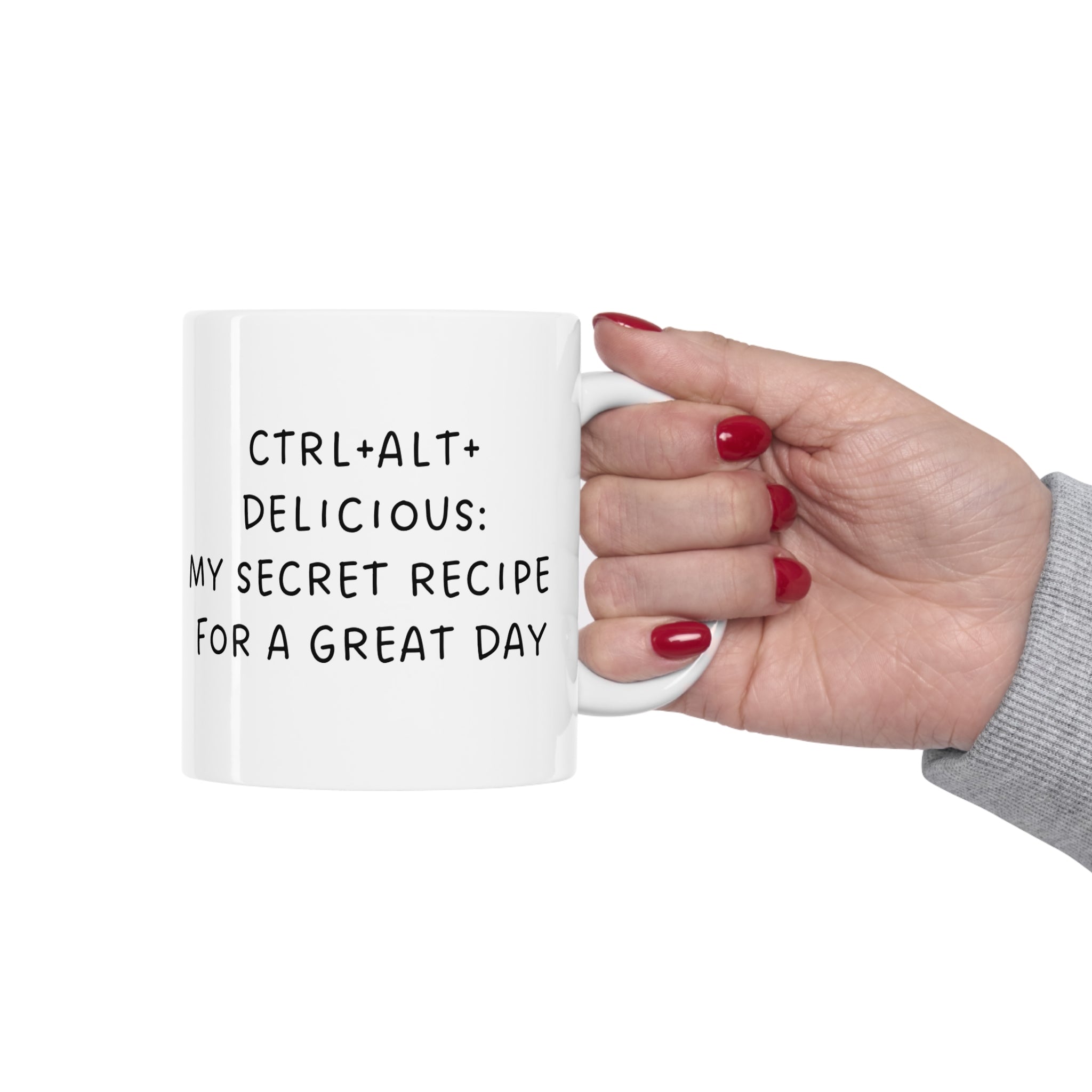 Ctrl+Alt+Delicious Ceramic Mug 11oz