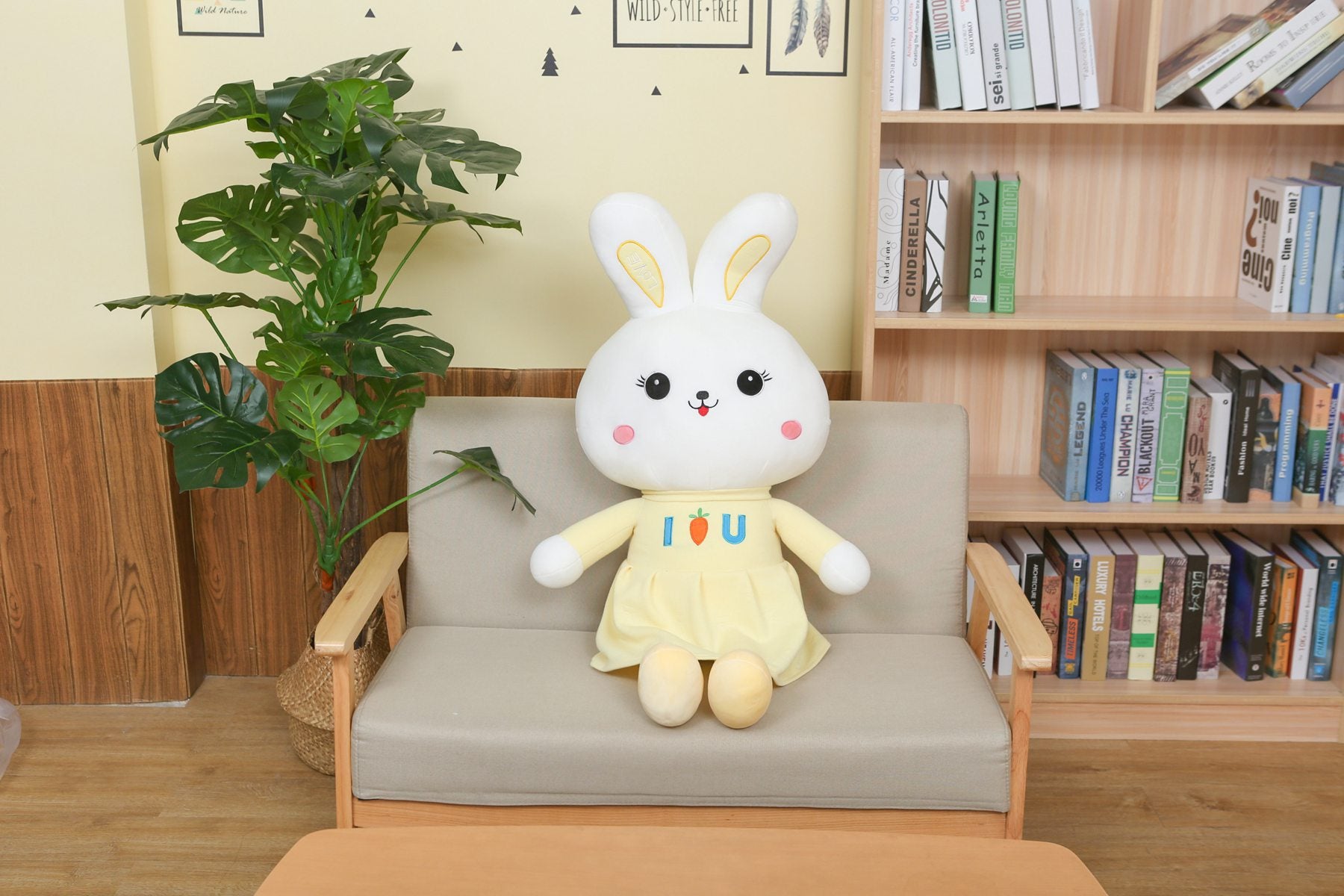 Bunny doll plush toy