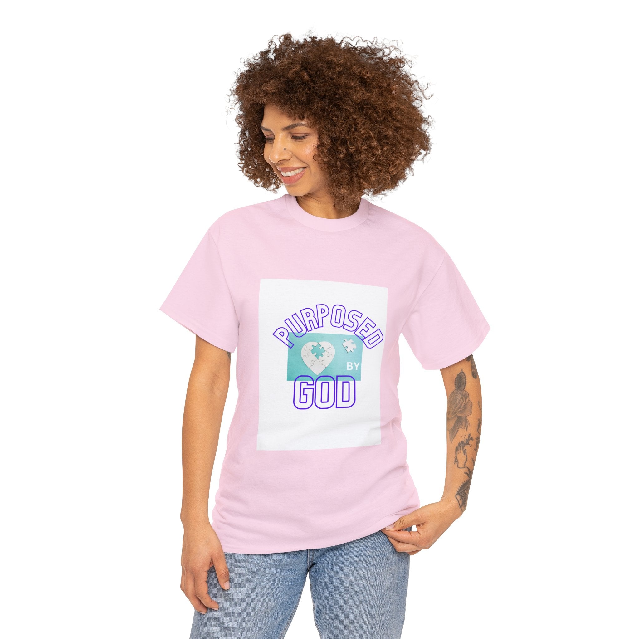 Purposed by God, Unisex Heavy Cotton Tee