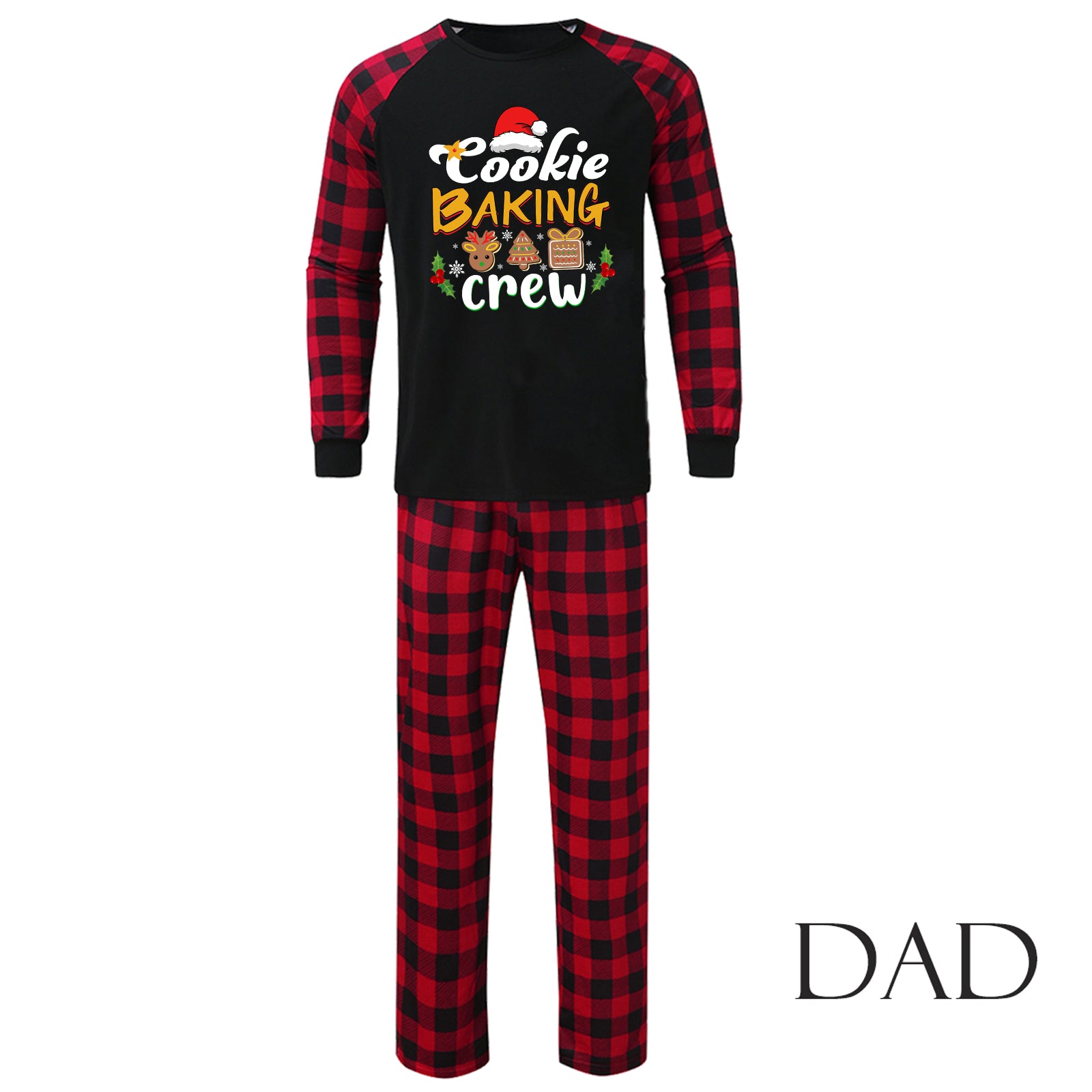 Christmas Parent-child Homewear Clothes Pajamas Suit