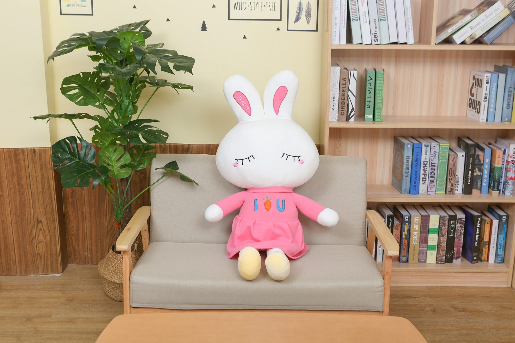 Bunny doll plush toy