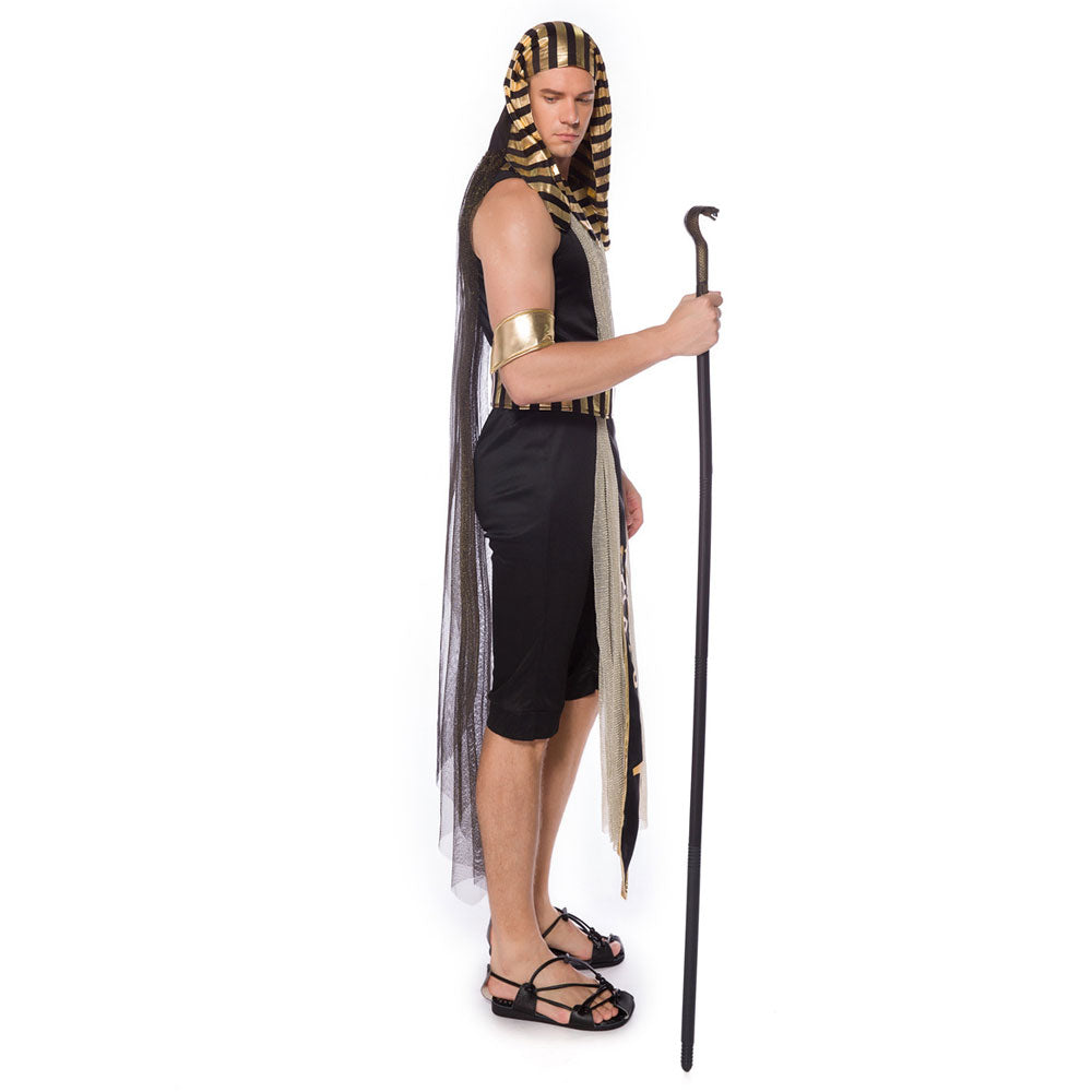 Clothing Male Egyptian Pharaoh Clothes Female Queen Costume Prince Princess Roman Female Ancient Greek Dress