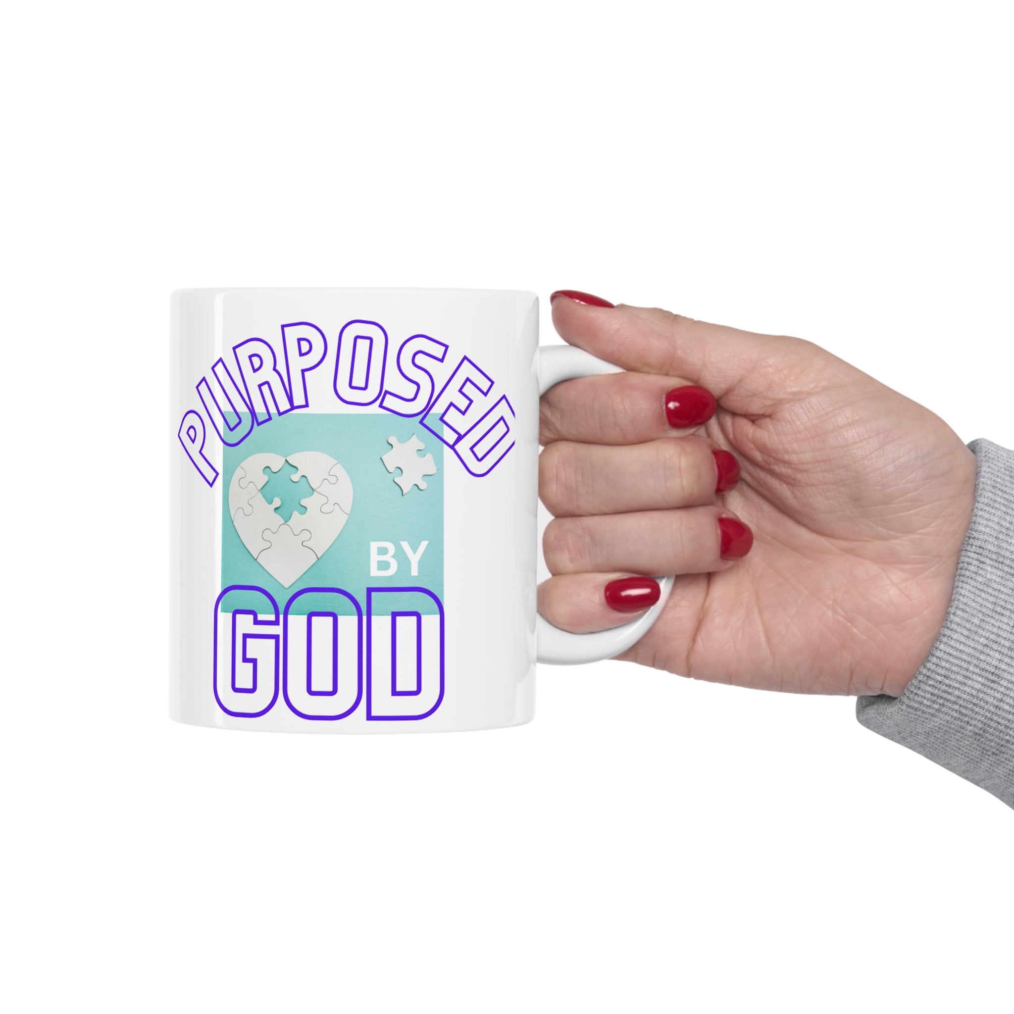 Purposed by God 2, Ceramic Mug 11oz