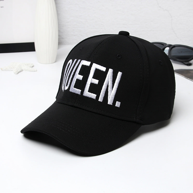 Autumn New King Queen Letter Couple Hat