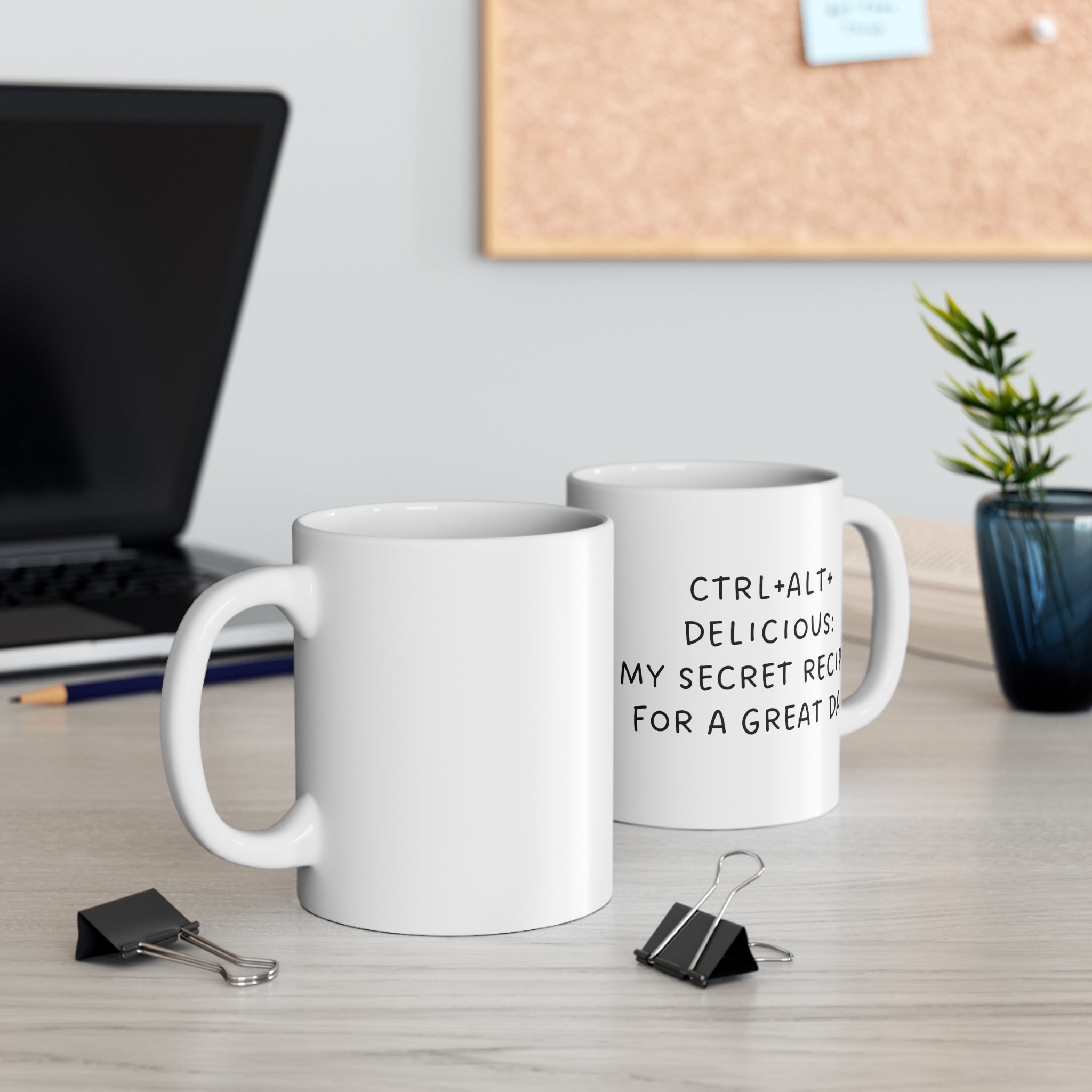 Ctrl+Alt+Delicious Ceramic Mug 11oz