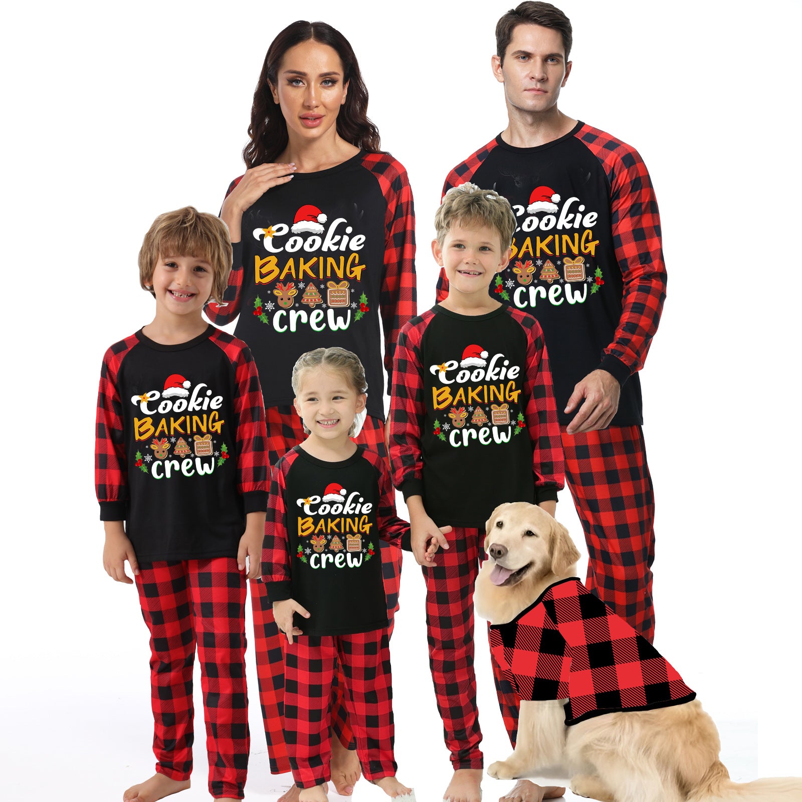 Christmas Parent-child Homewear Clothes Pajamas Suit