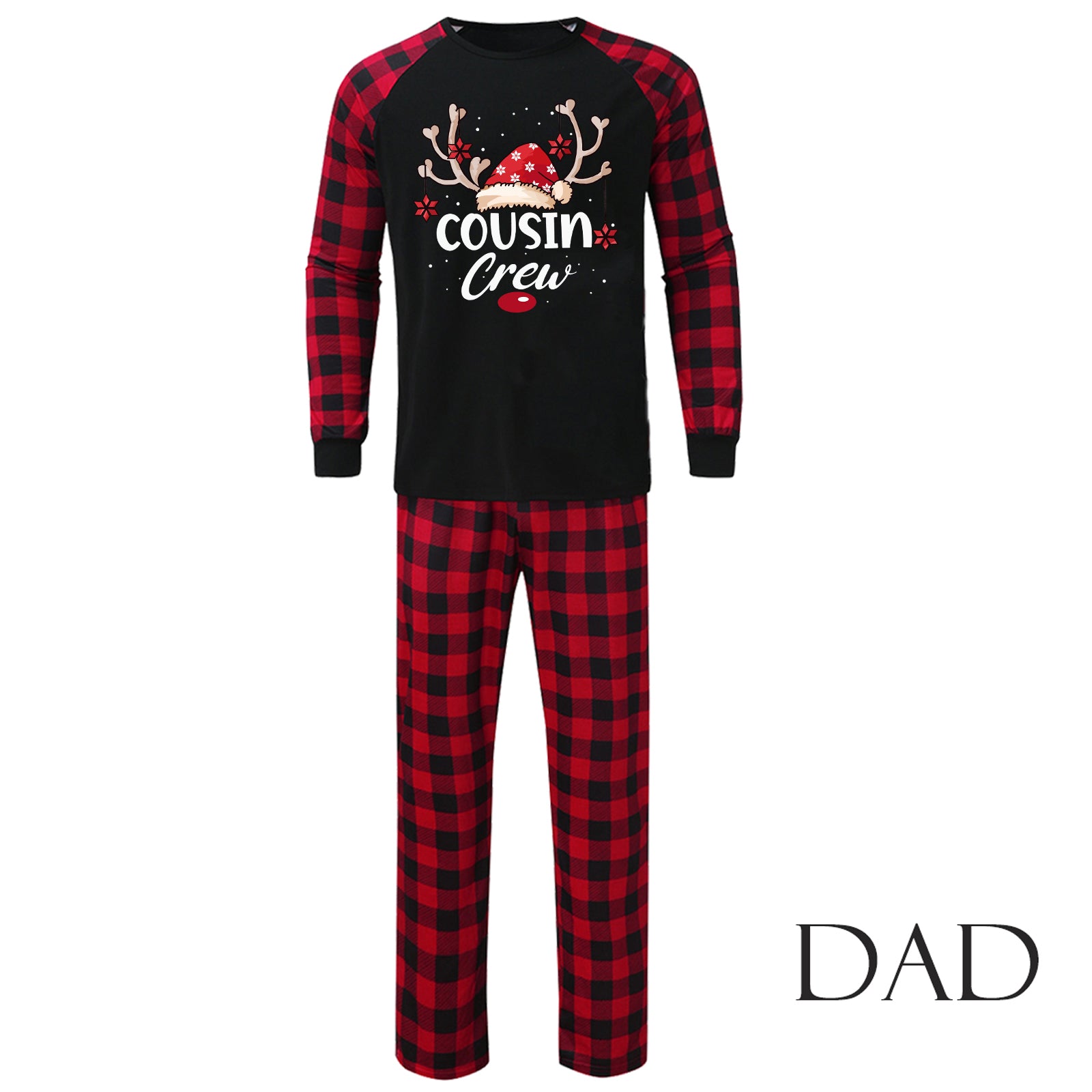 Christmas Parent-child Wear Family Pack Homewear Pajamas Suit