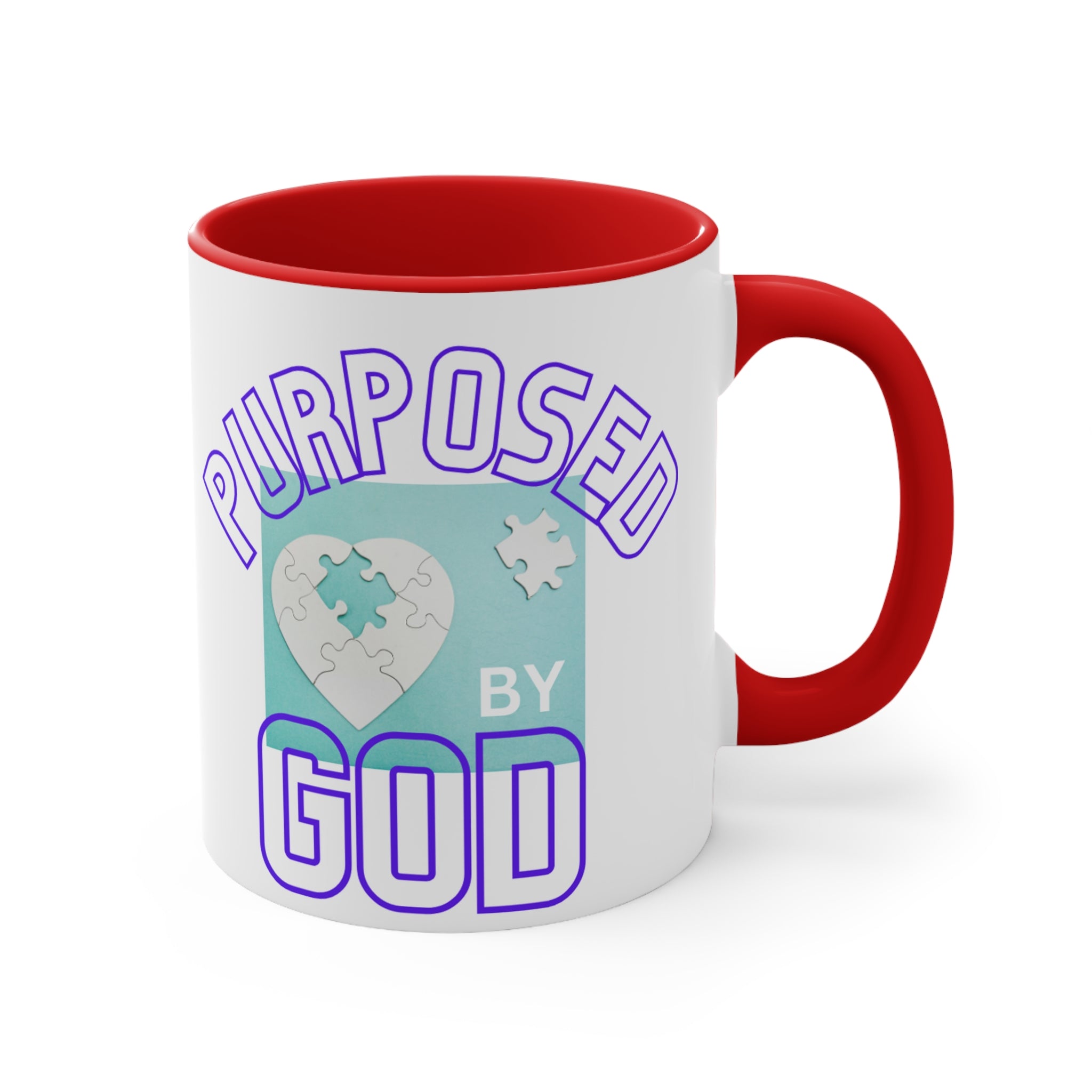 Purposed by God 2, Accent Coffee Mug, 11oz