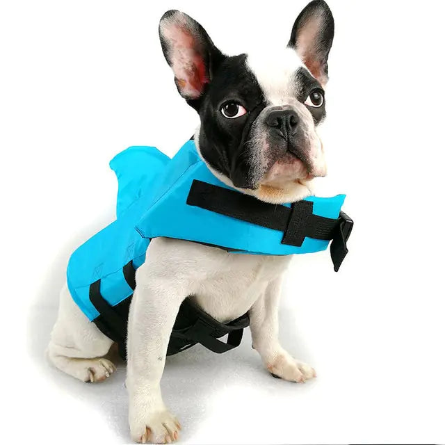 Dog Life Vest Summer Shark