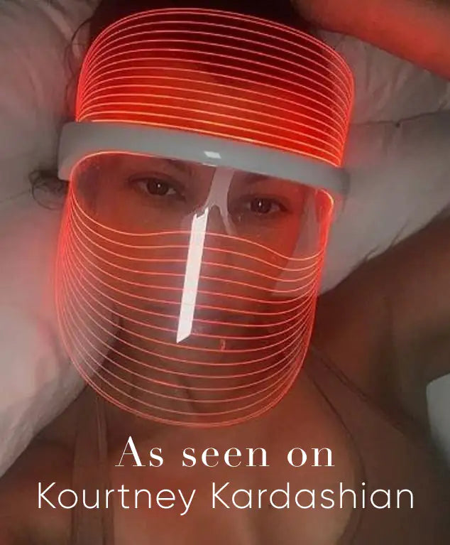 Solaris Laboratories NY How To Glow 4 Color LED Light Therapy Mask SALE