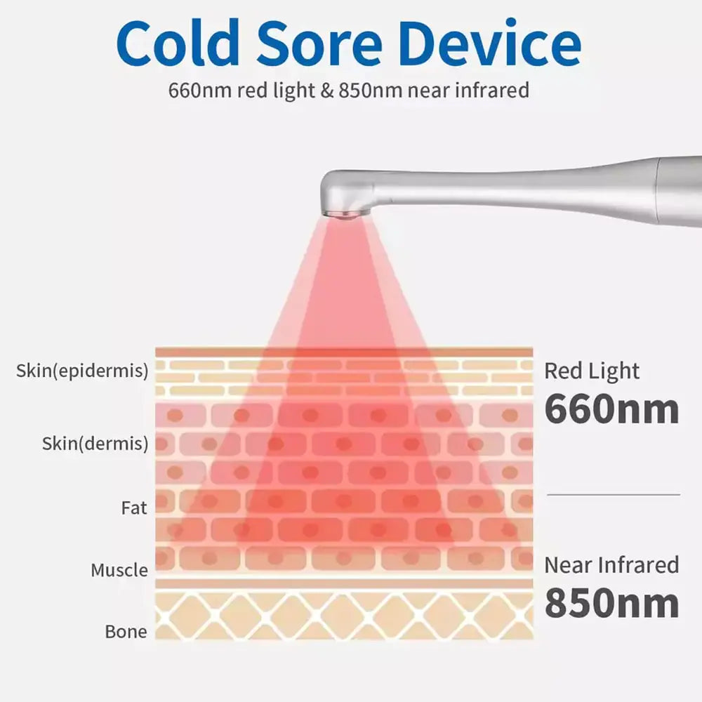 Red Light Therapy Wand Device