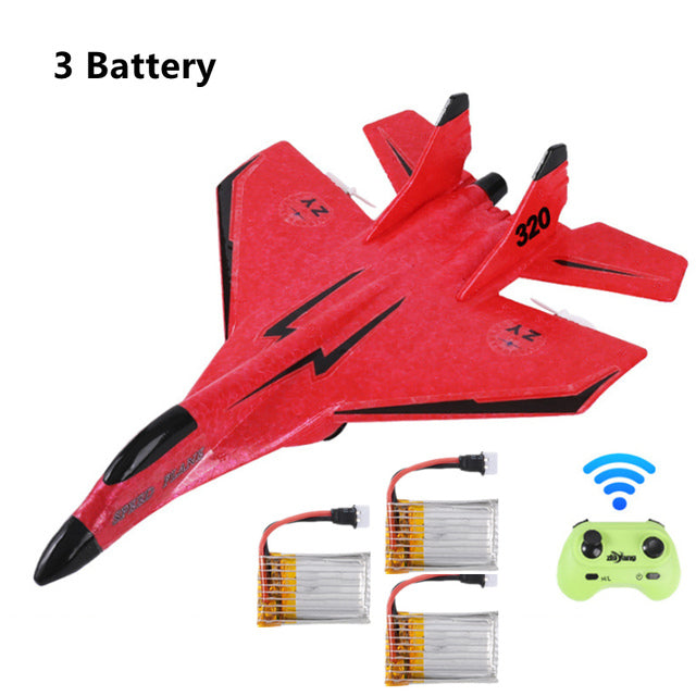 2.4G Glider RC Drone MIG 320 Fixed Wing Airplane Hand Throwing Foam Dron Electric Remote Control Outdoor RC Plane Toys for Boys