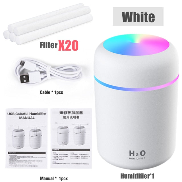 Colorful Night Light Humidifier