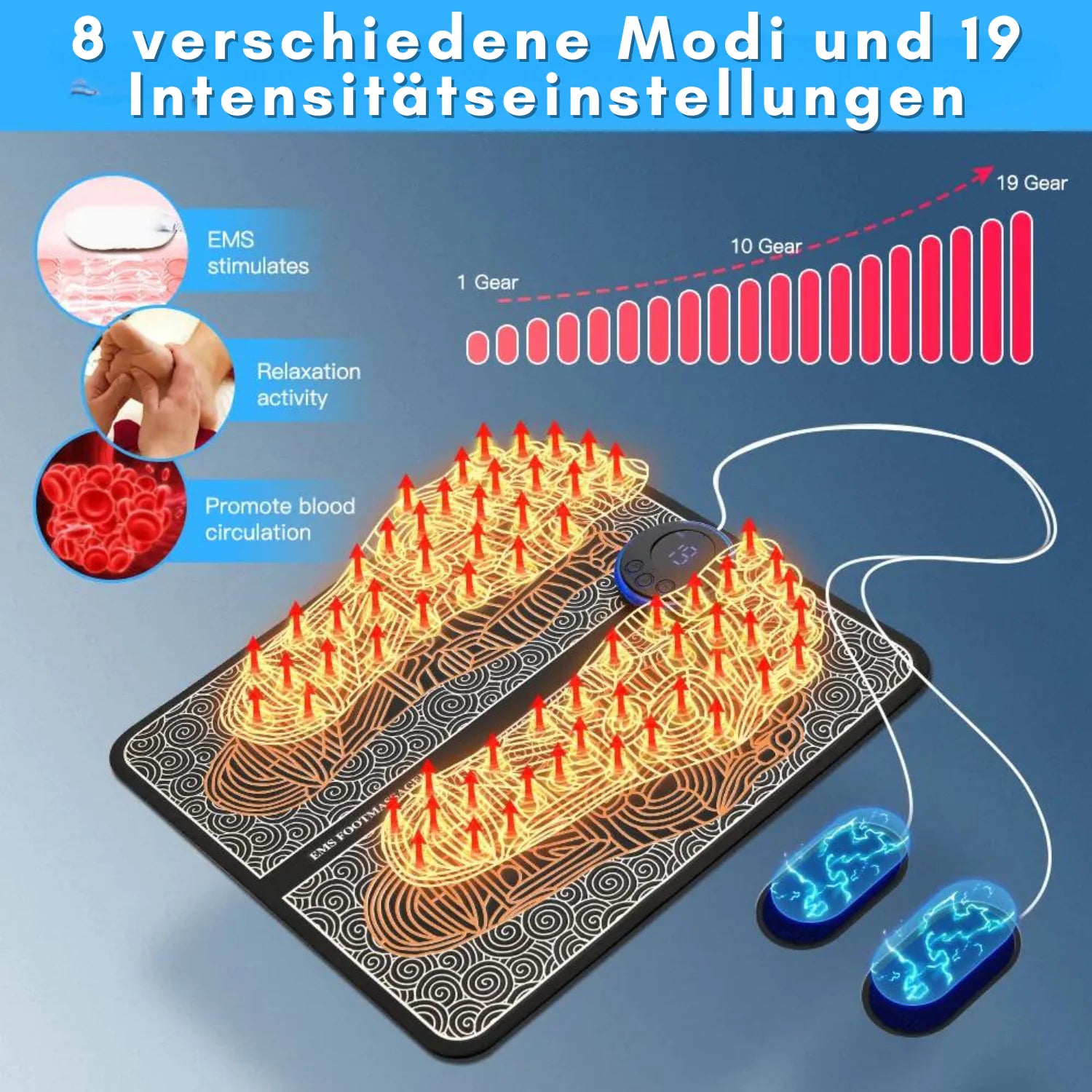 EMS foot massager