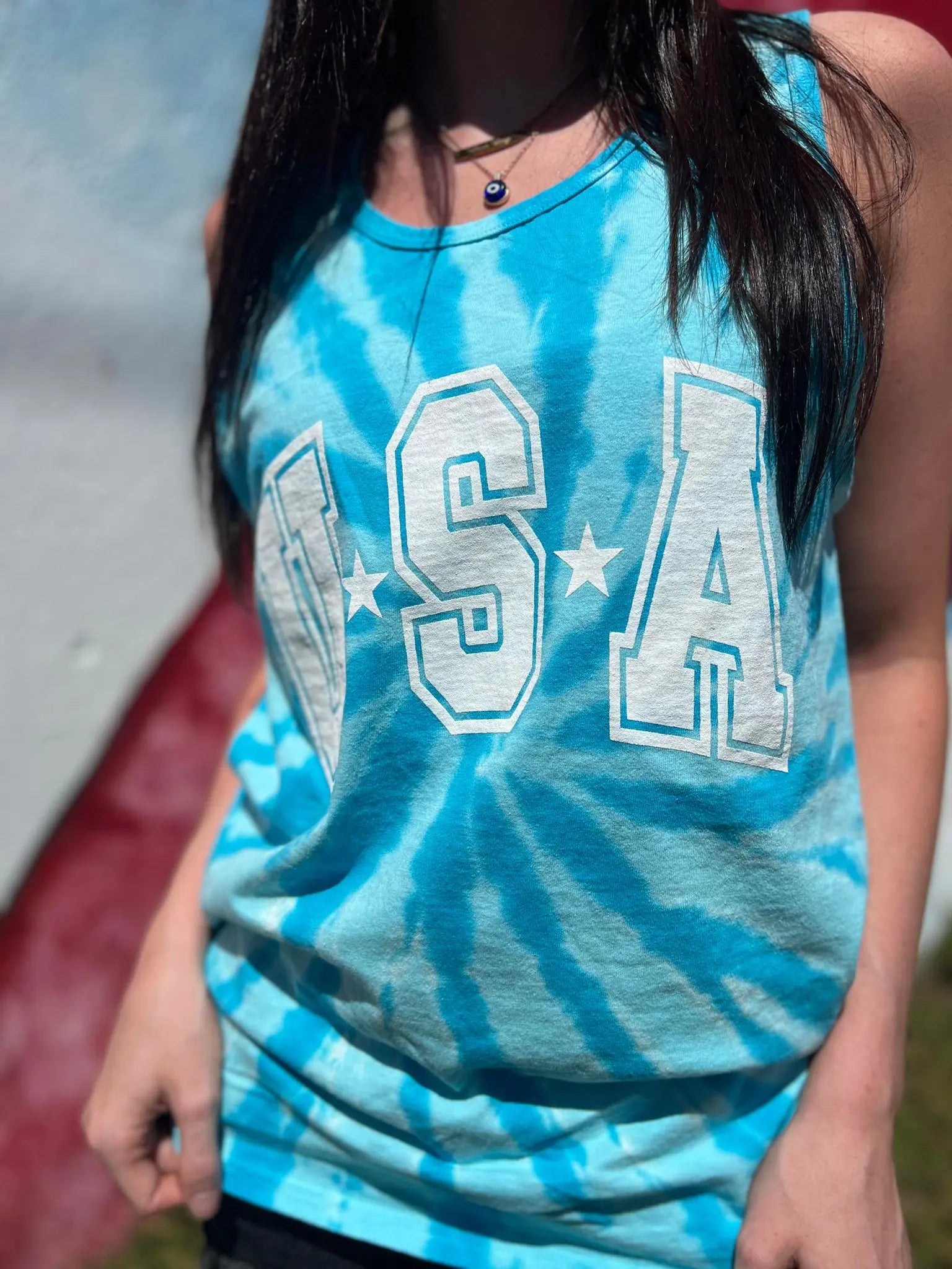 USA Tie Dye Tank