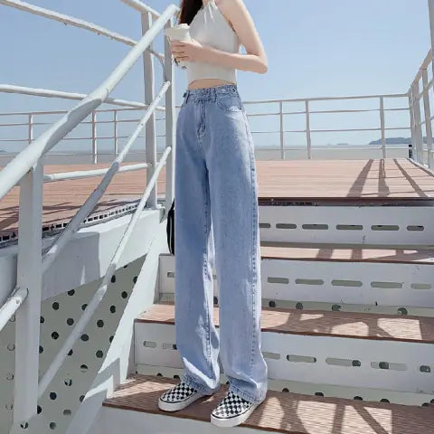 High Waisted Jeans For Woman