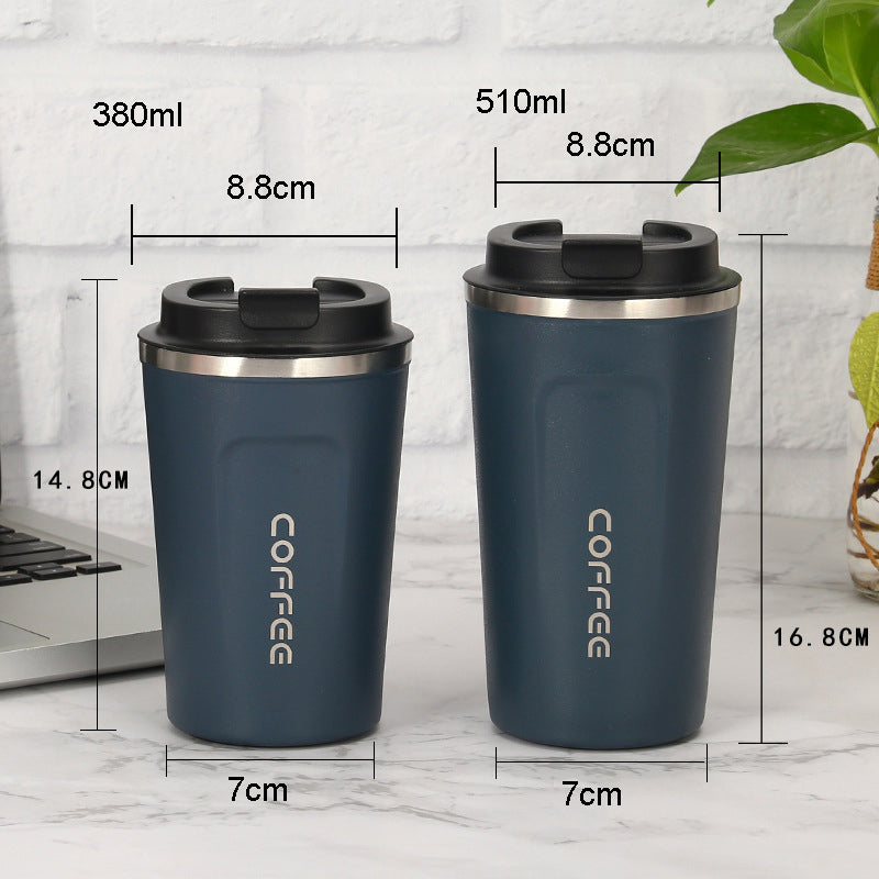 12 ounce and 17 ounce Stainless Steel Coffee Mugs Tumbler