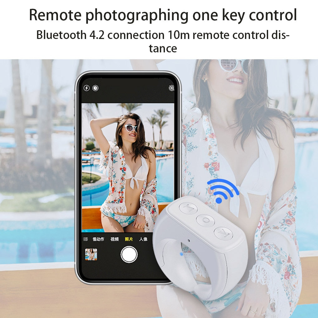 Mobile Selfie Remote Control Ring